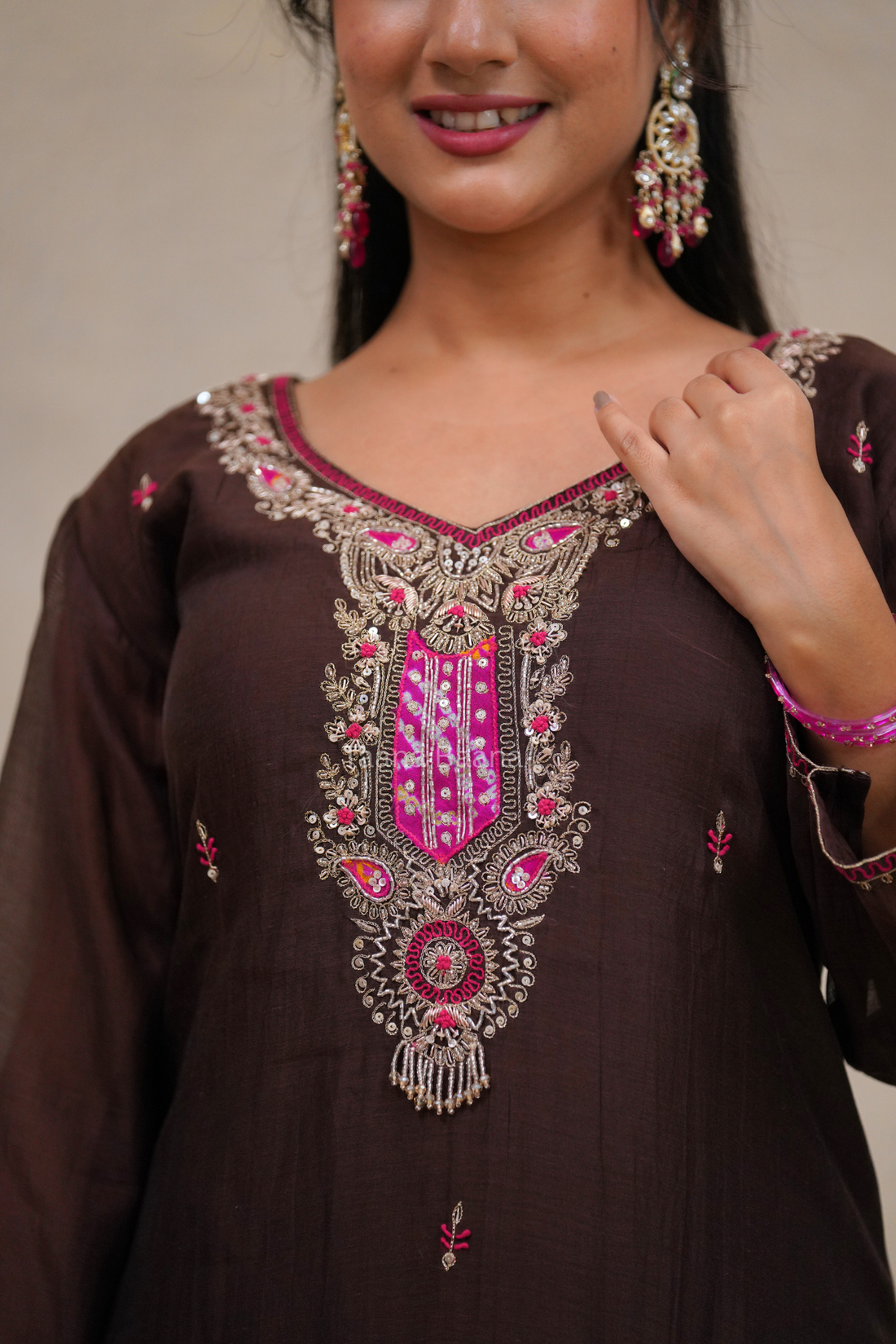 Dupatta Pant Set