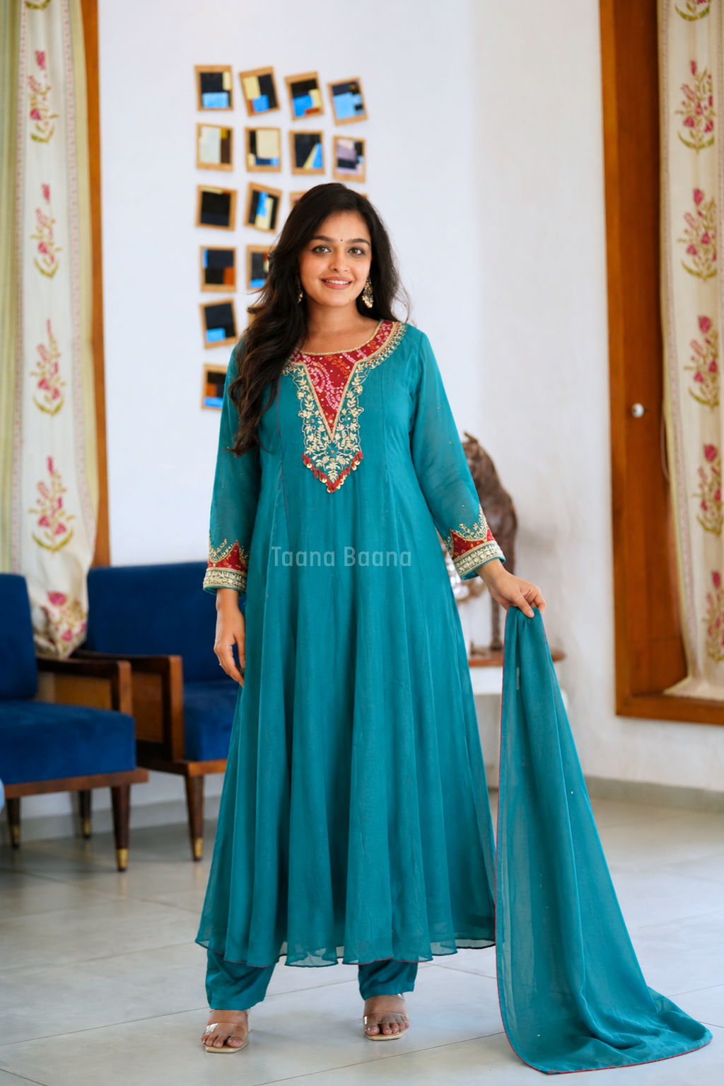 Anarkali Suit Set