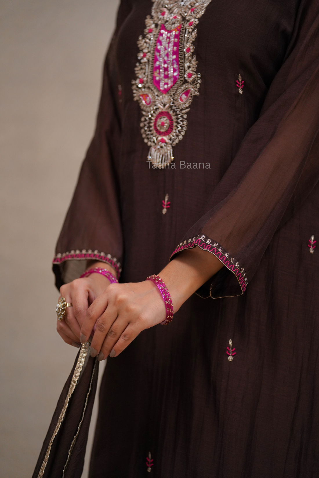 Dupatta Pant Set