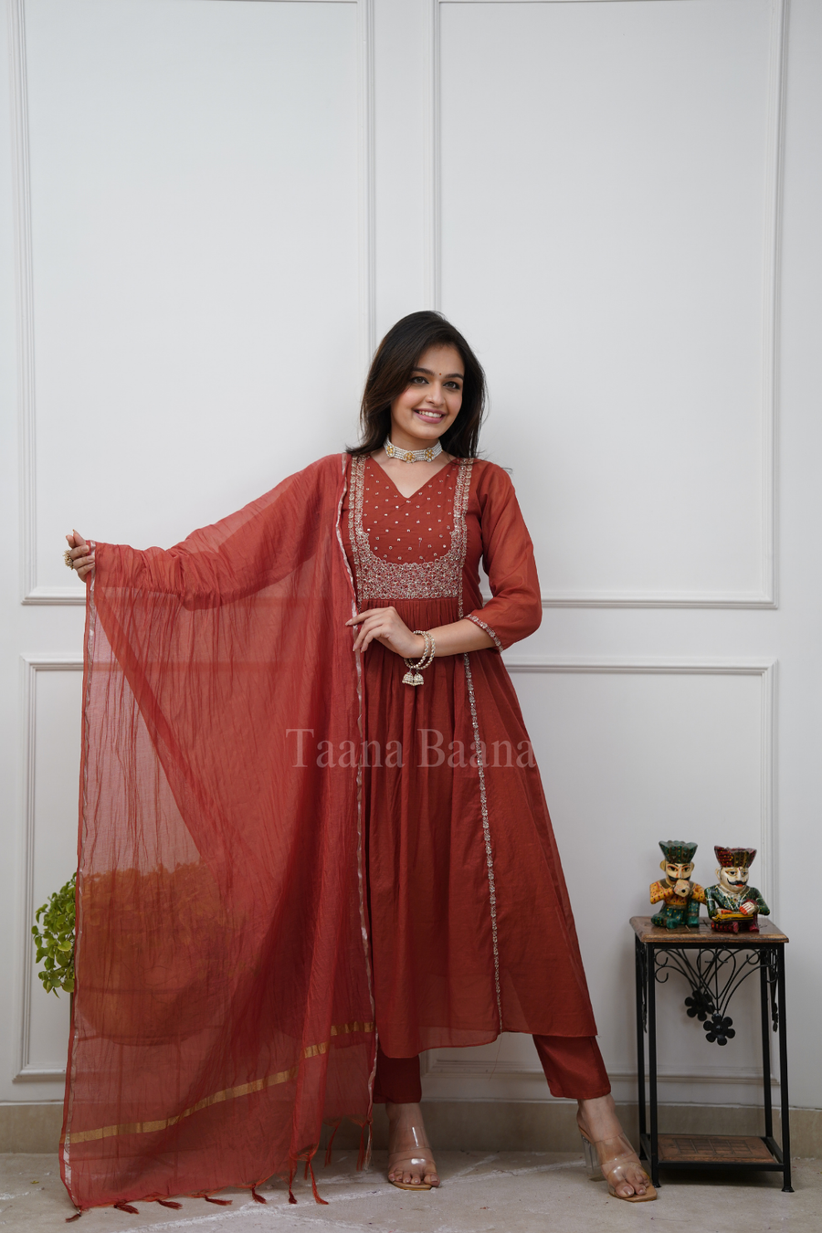 Anarkali Duppata Suit