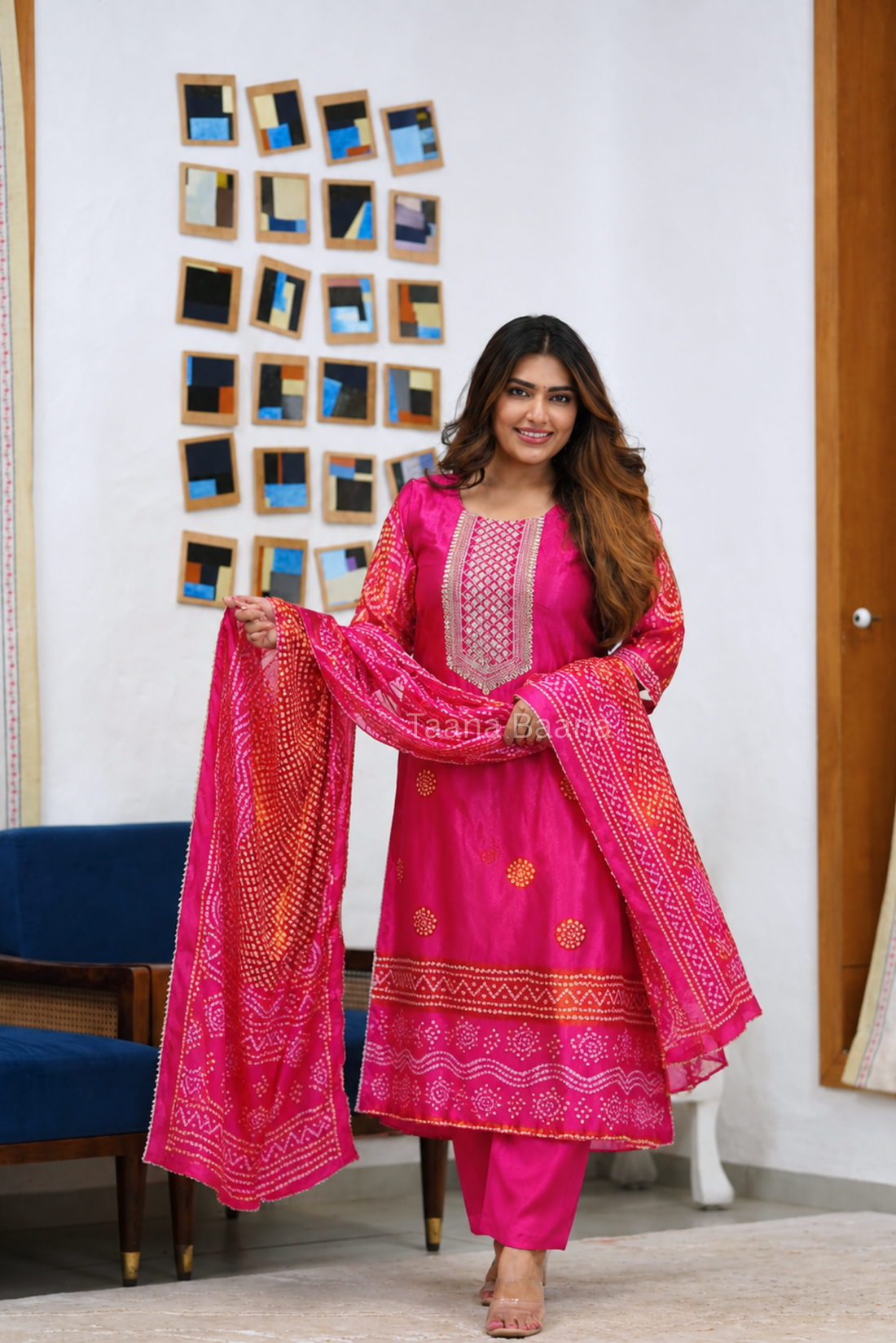 Dupatta Pant Set
