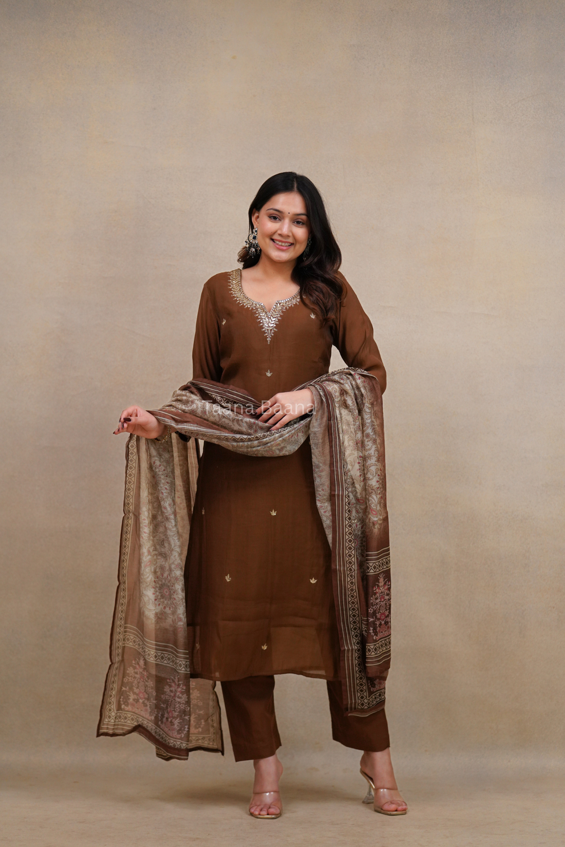 Dupatta Pant Set