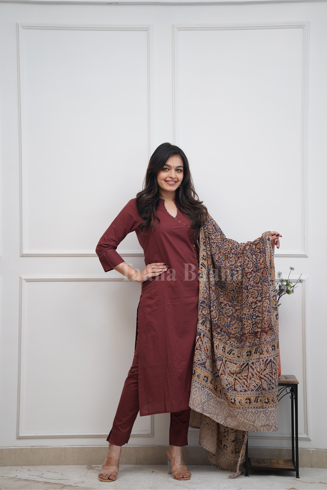 Dupatta Pant Set