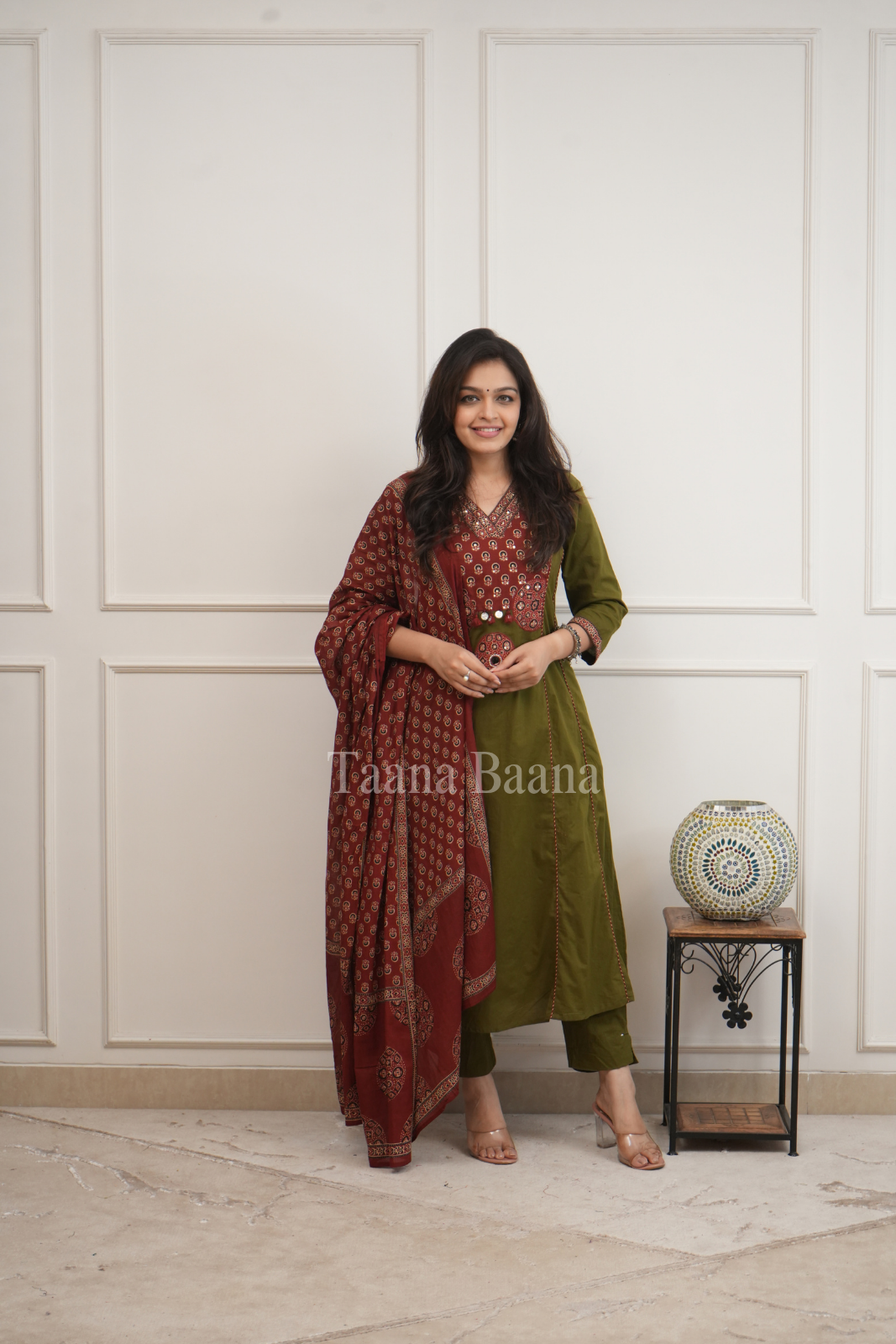 Dupatta Pant Set