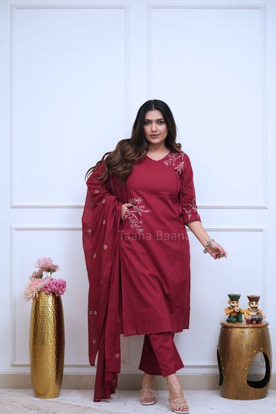 Dupatta Pant Set