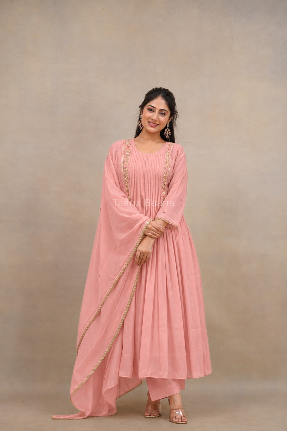 Anarkali Dupatta Set