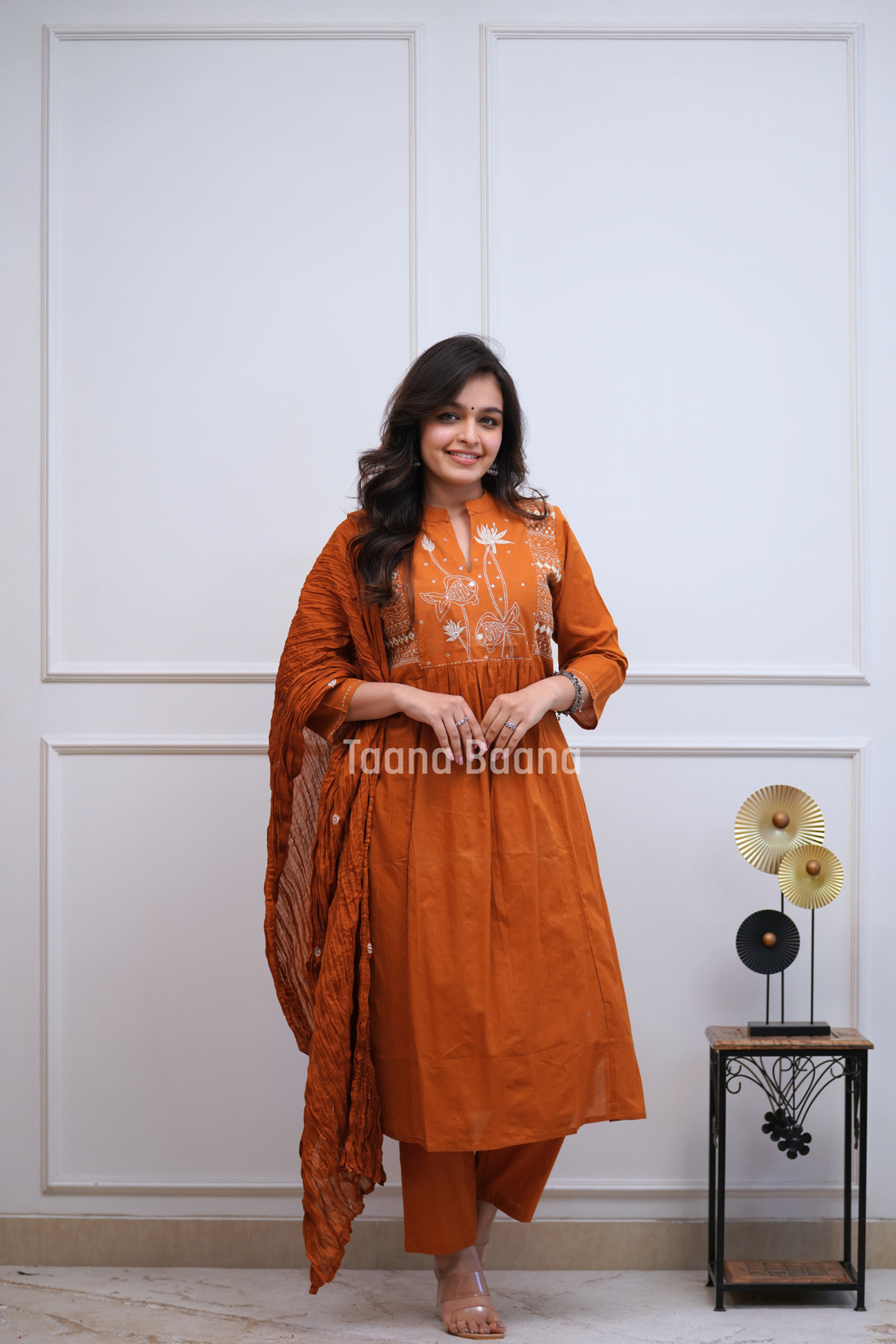 Dupatta Pant Set