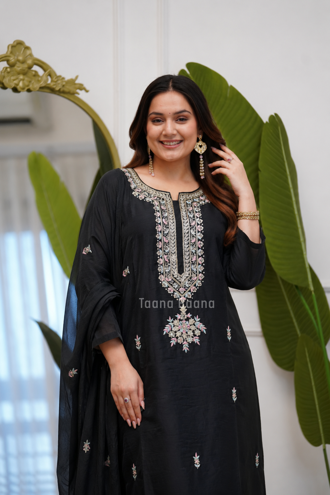 Dupatta Pant Set
