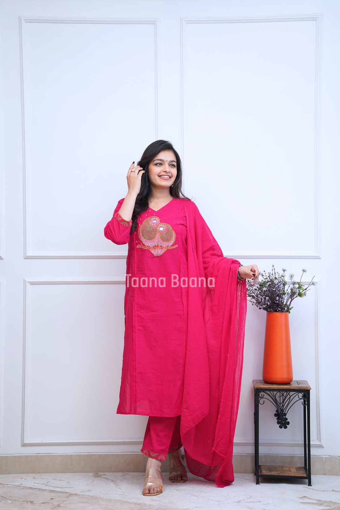 Dupatta Pant Set