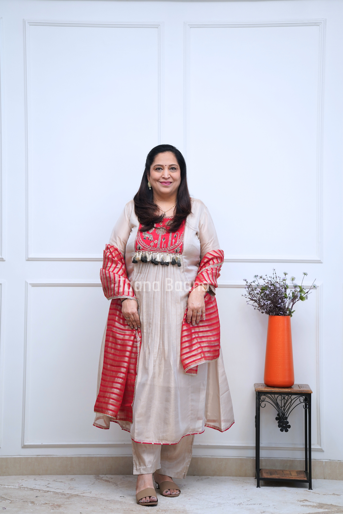Dupatta Pant Set