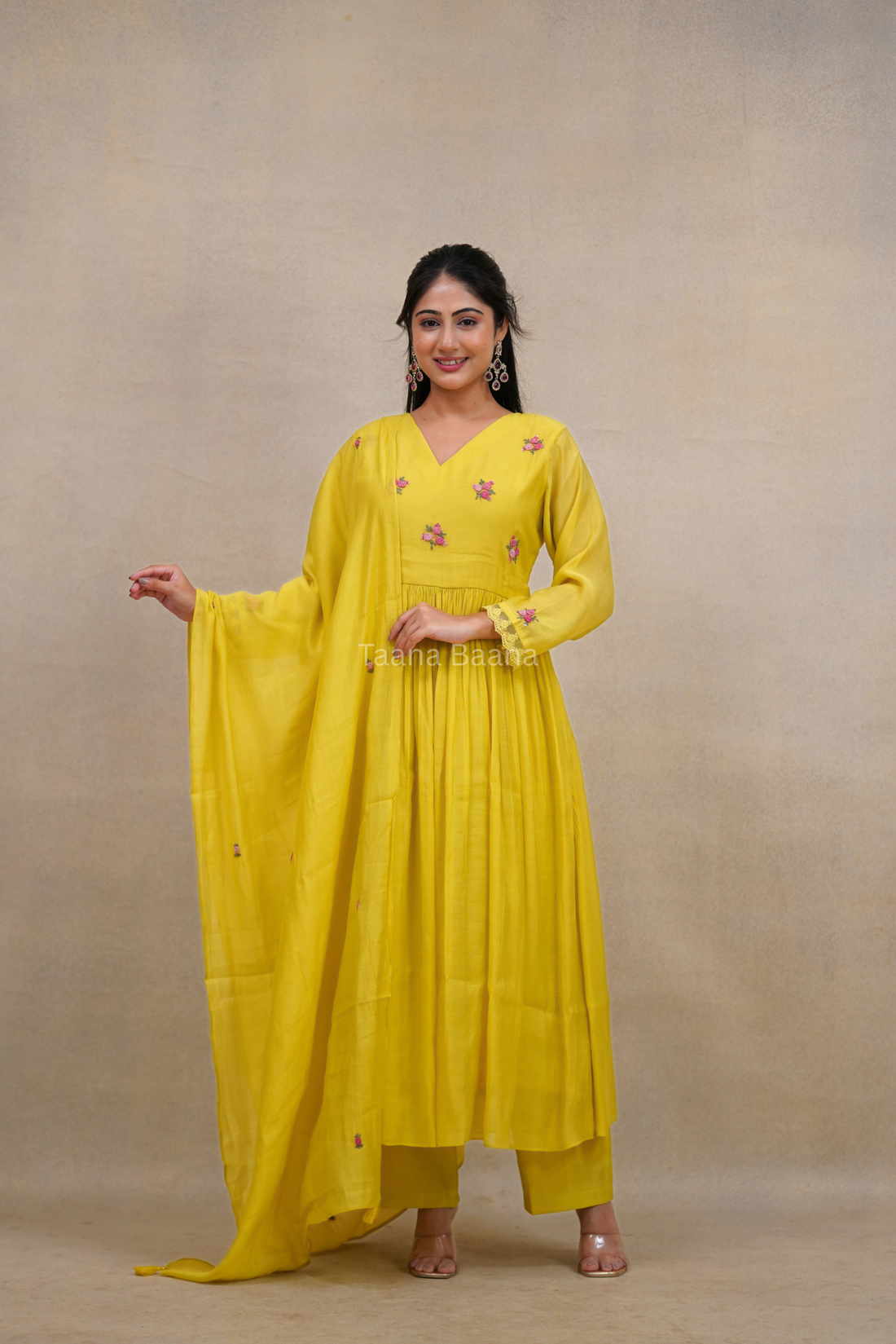 Anarkali Dupatta Set