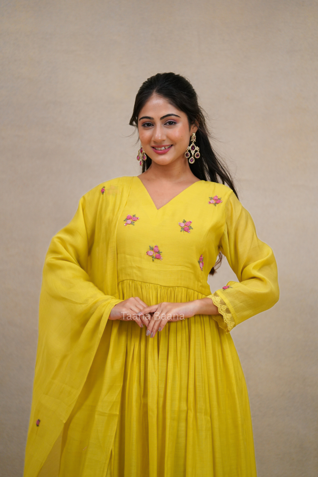 Anarkali Dupatta Set