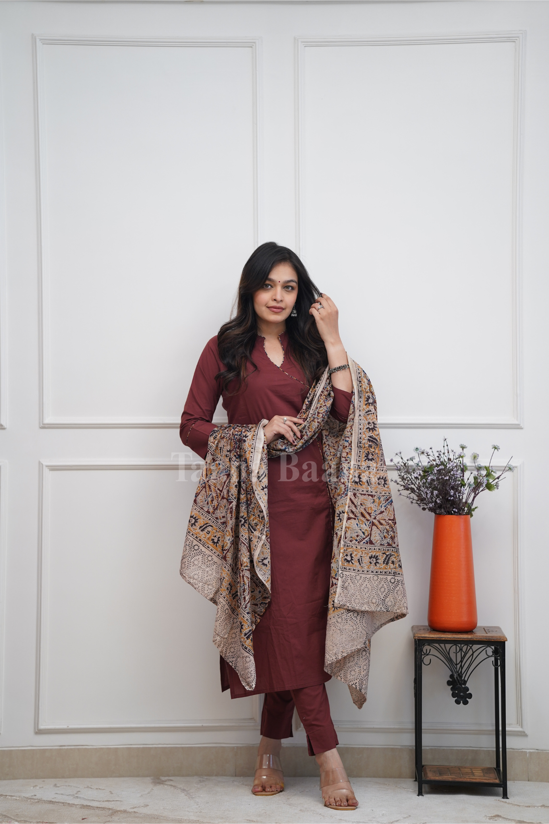 Dupatta Pant Set