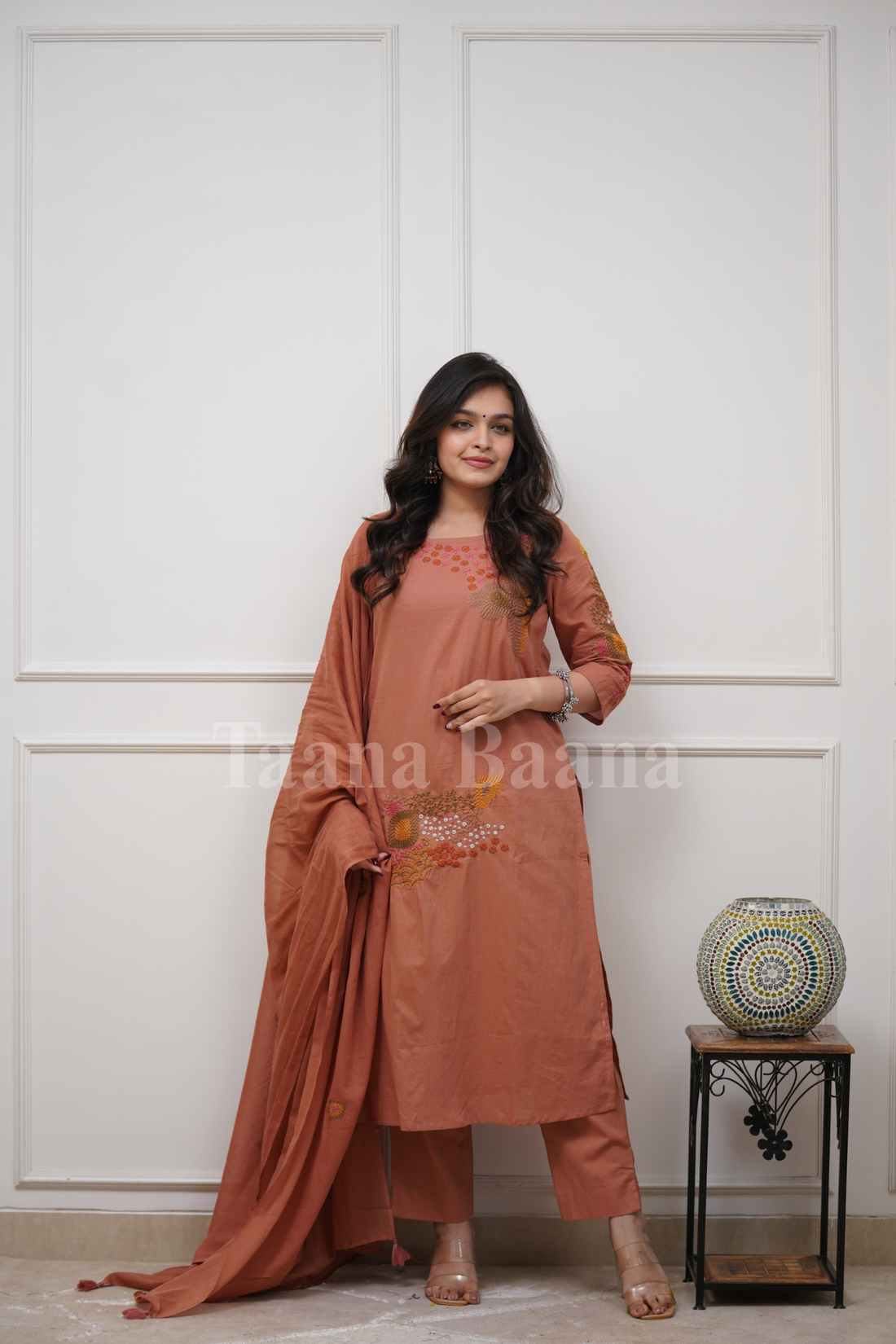 Dupatta Pant Set