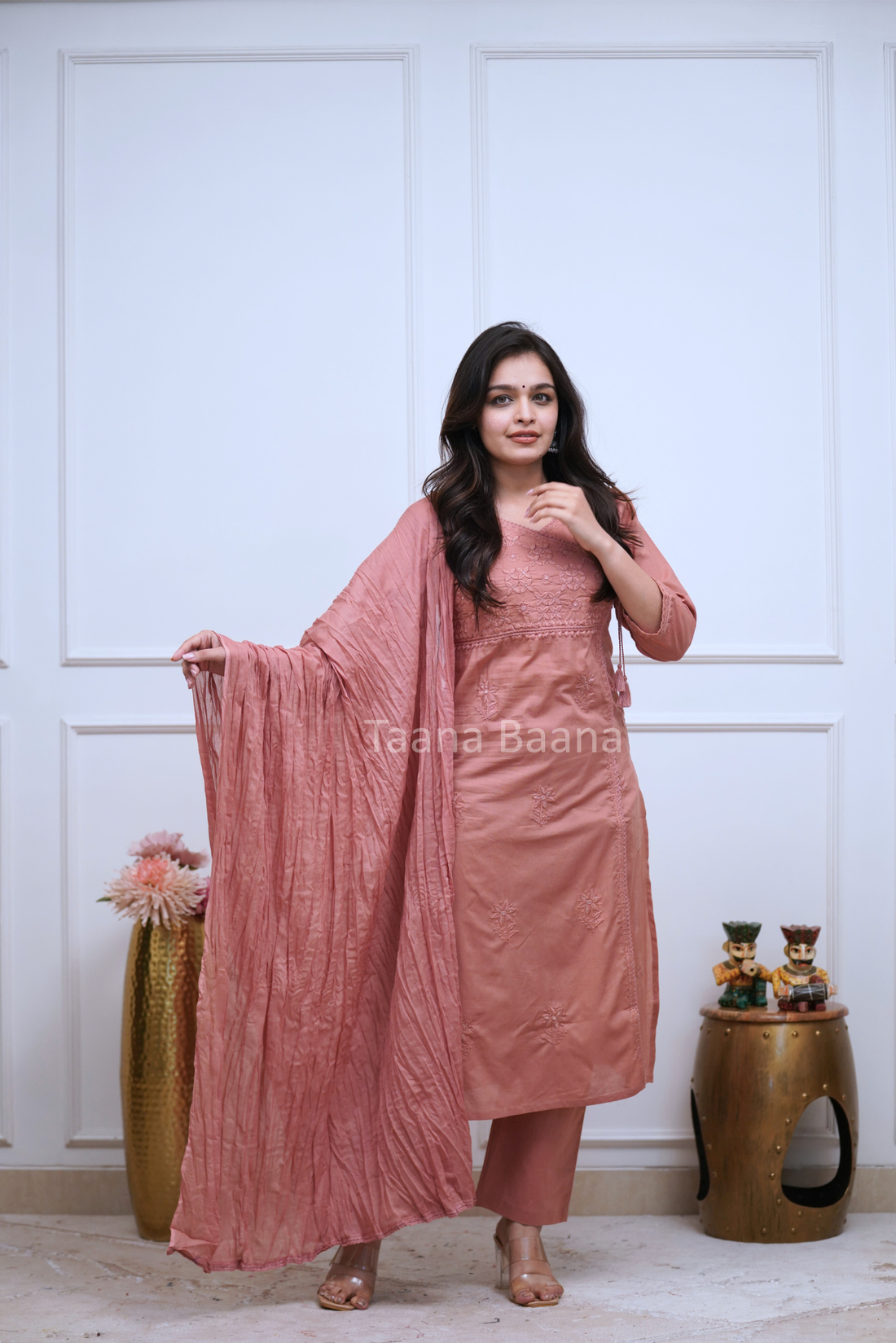 Dupatta Pant Set
