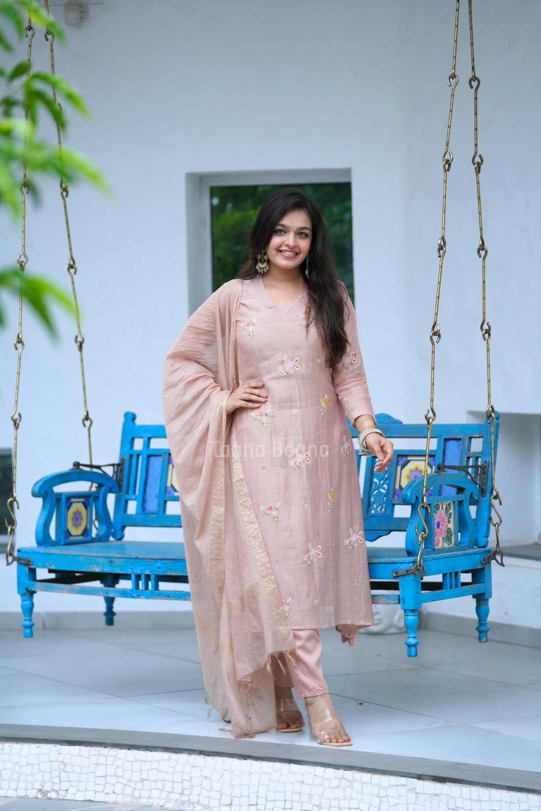 Dupatta Pant Set