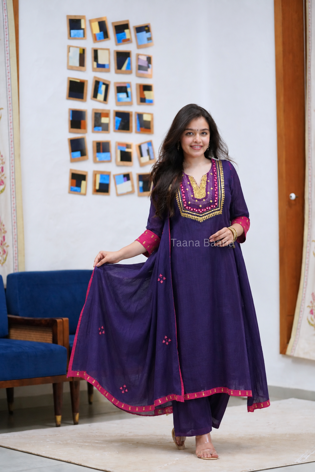 Anarkali Suit Set