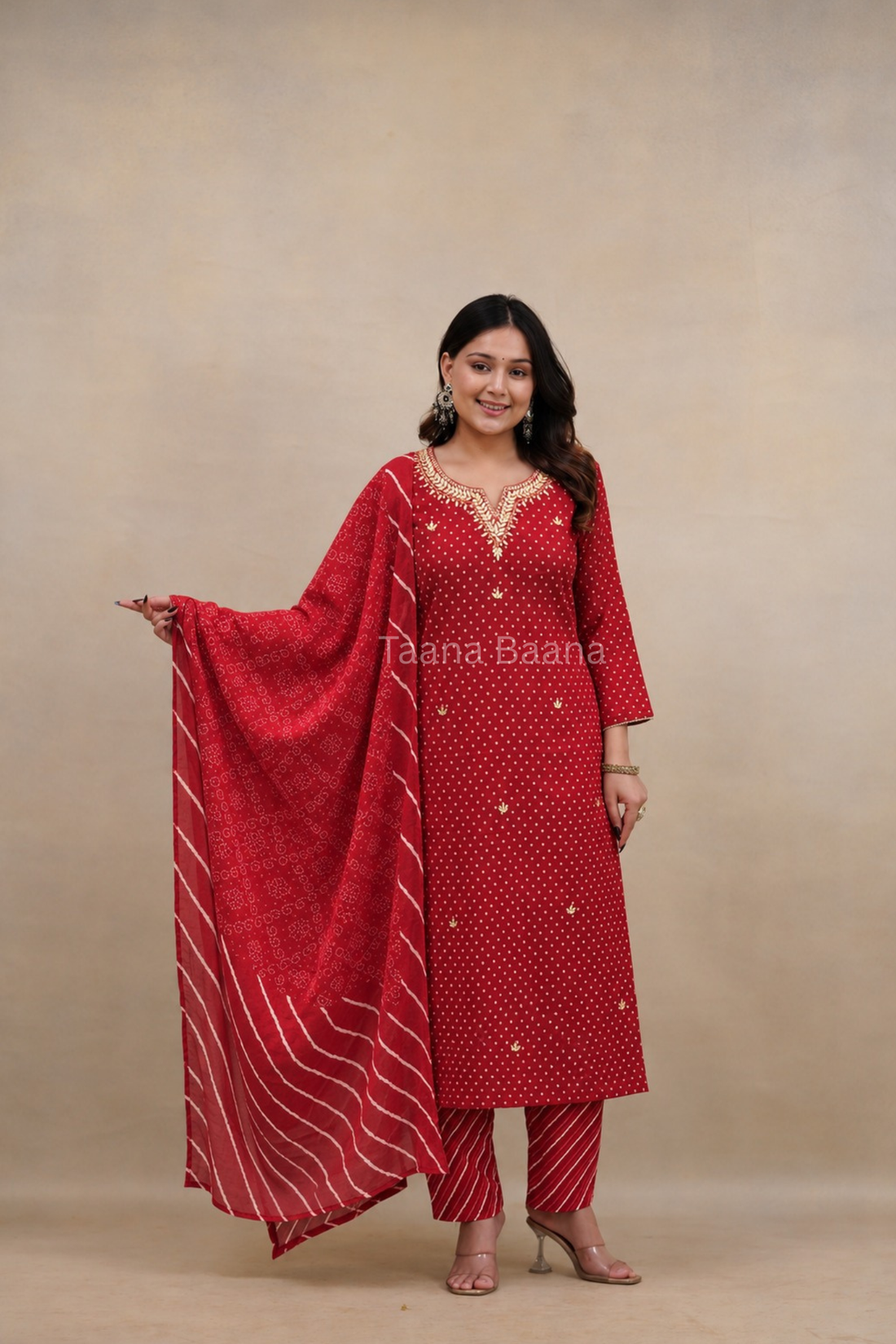 Dupatta Pant Set
