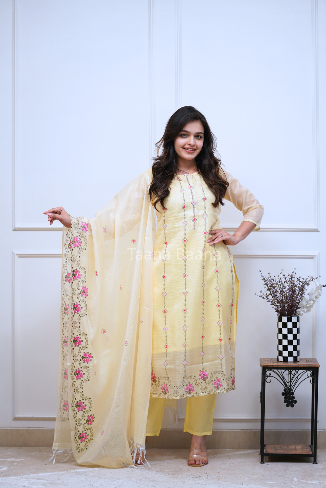 Dupatta Pant Set