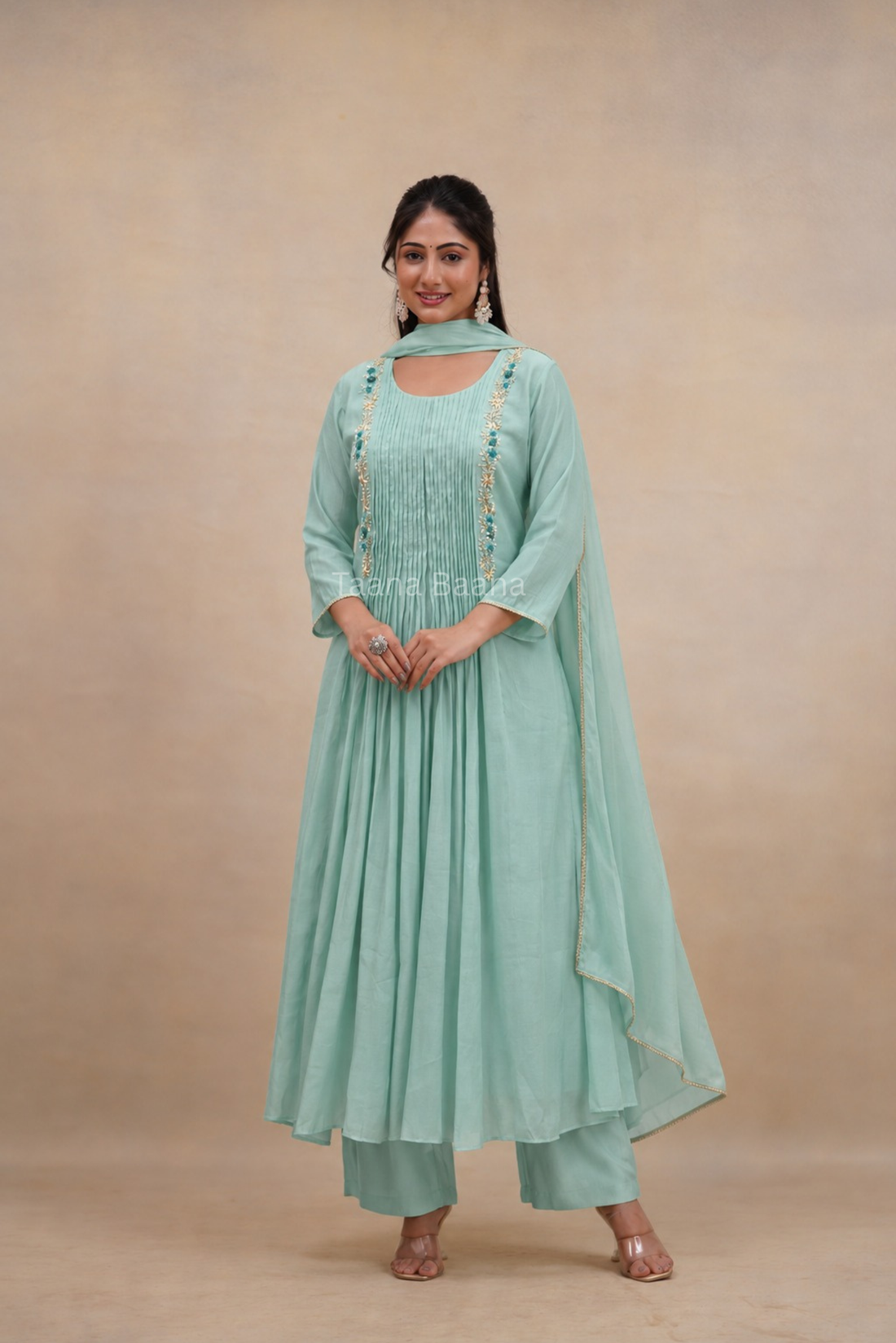 Anarkali Dupatta Set
