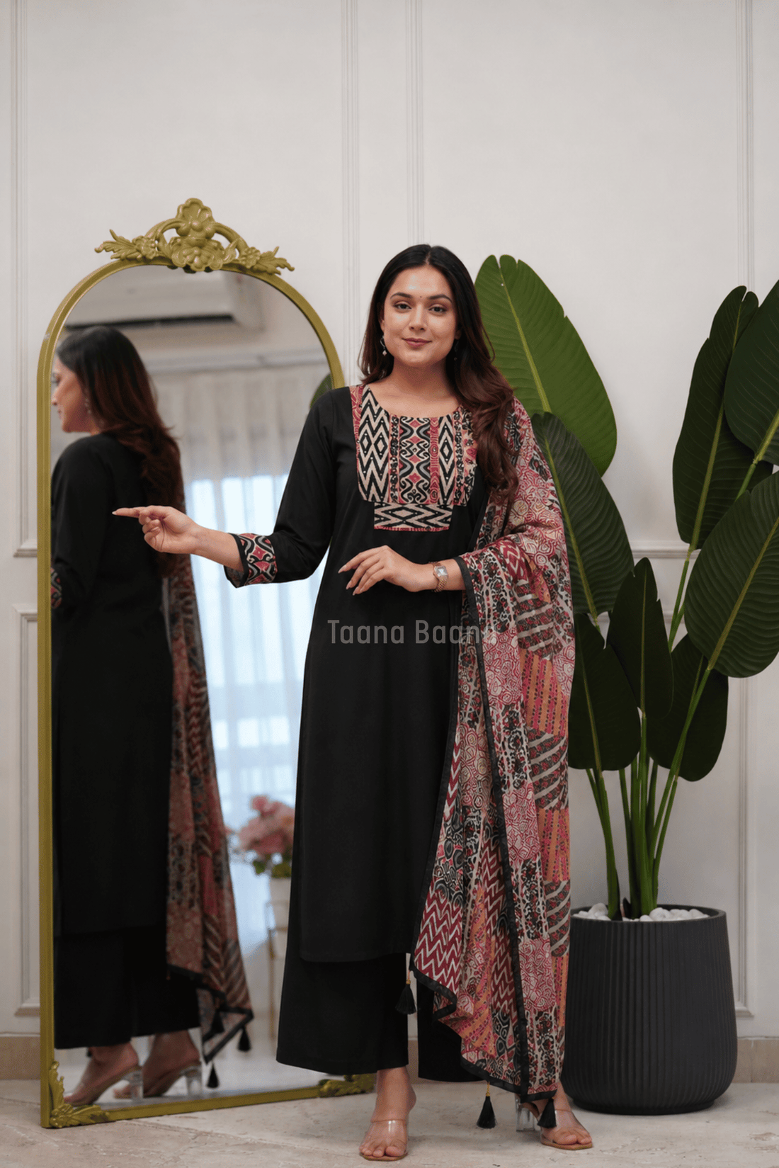 Dupatta Pant Set