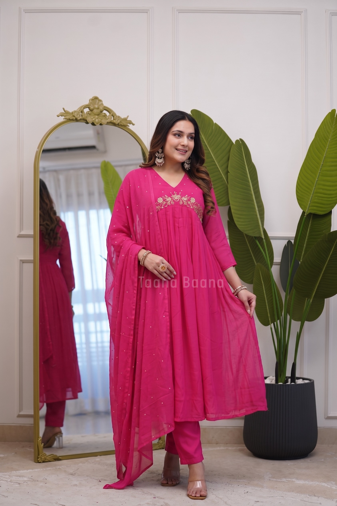 Dupatta Pant Set