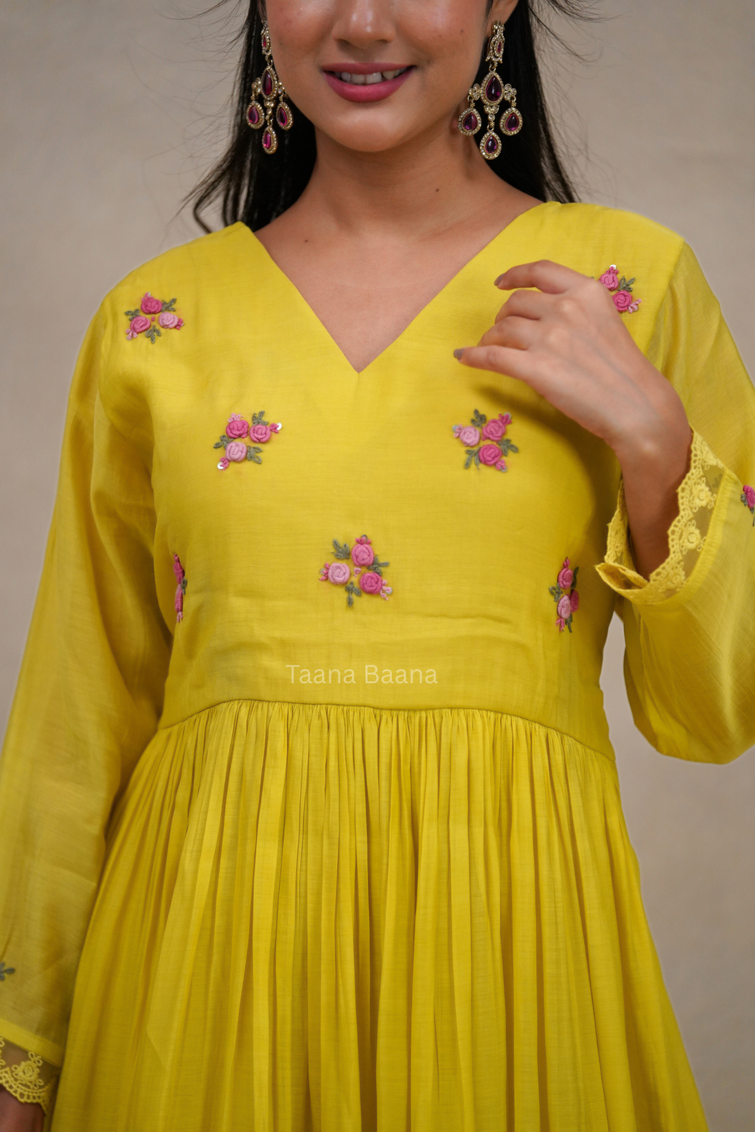 Anarkali Dupatta Set