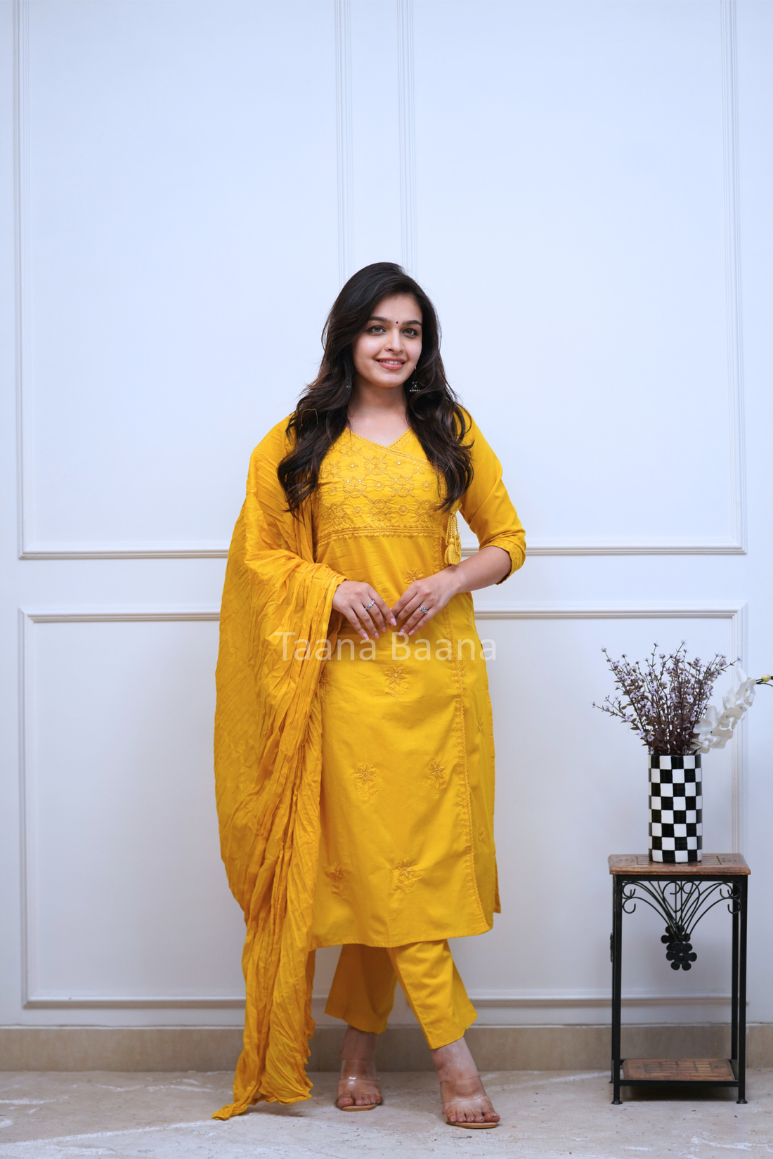 Dupatta Pant Set