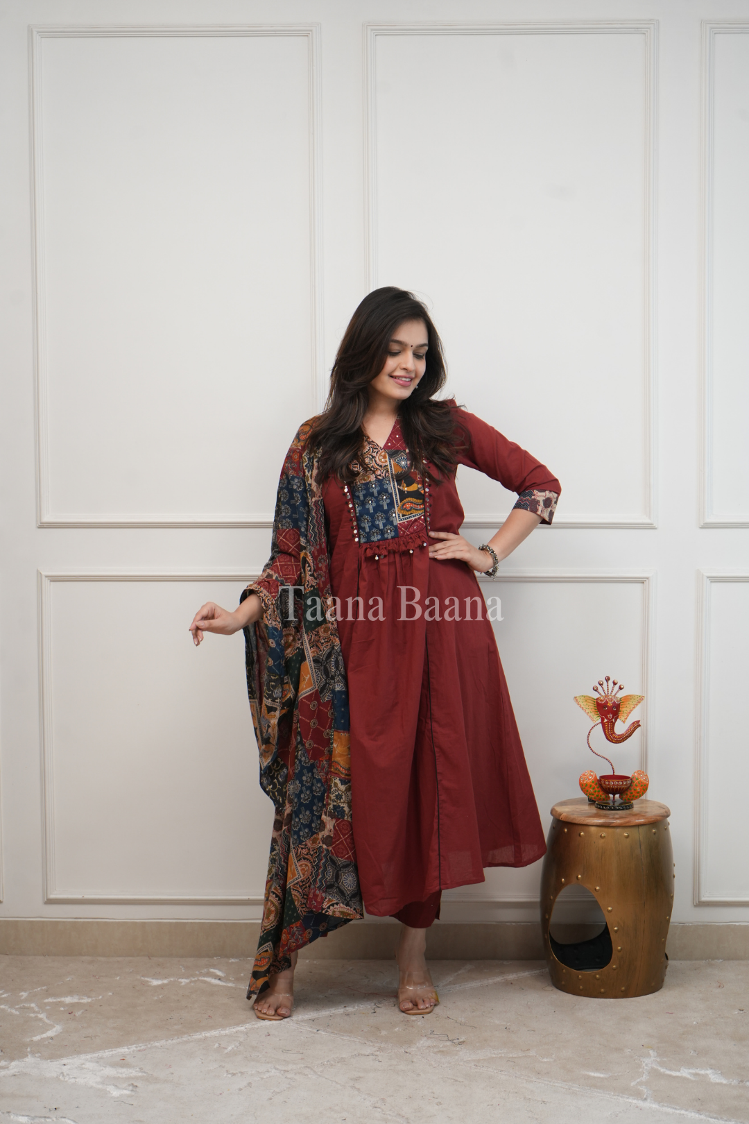 Dupatta Pant Set