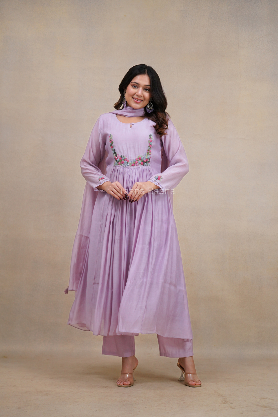 Anarkali Dupatta Set
