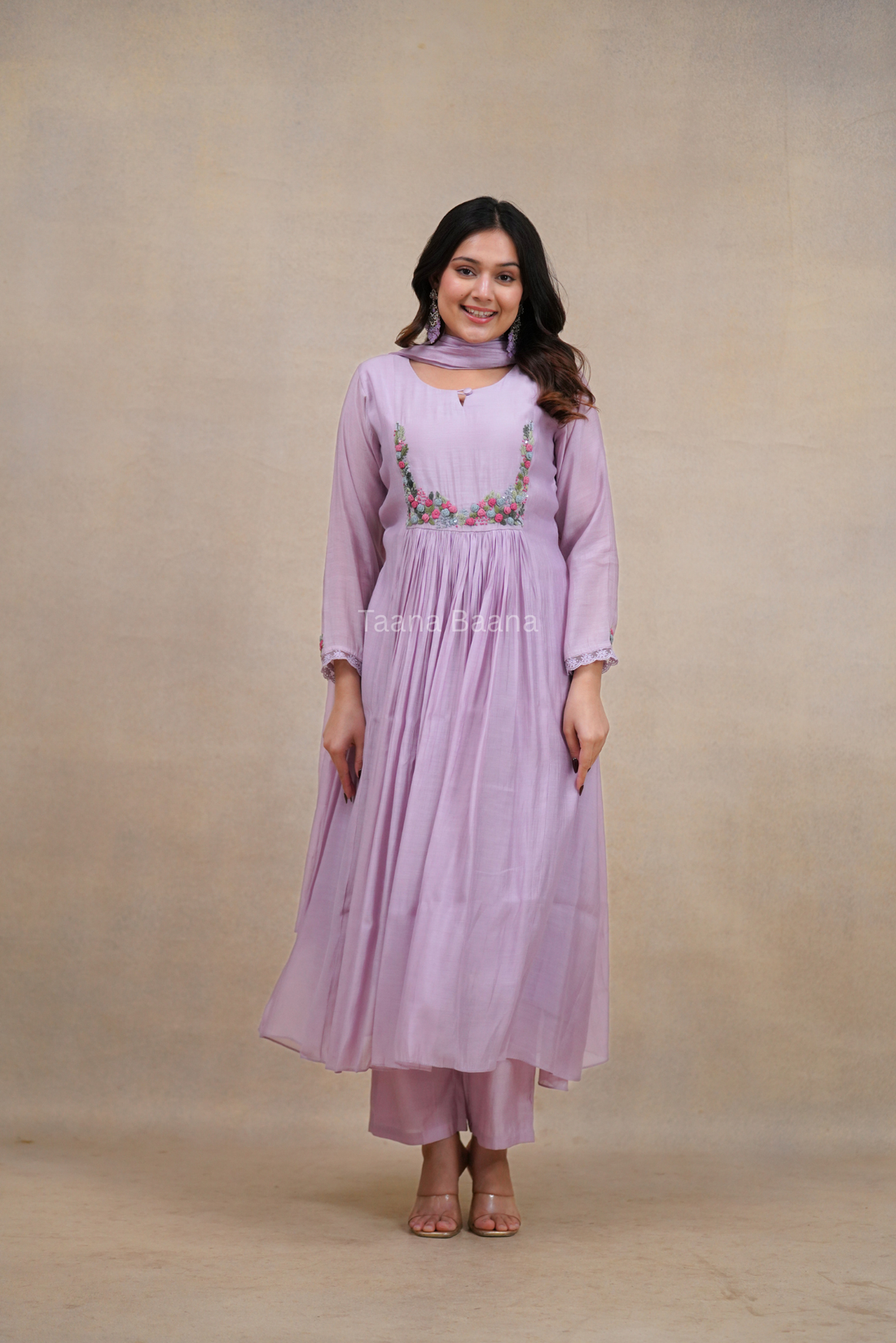 Anarkali Dupatta Set