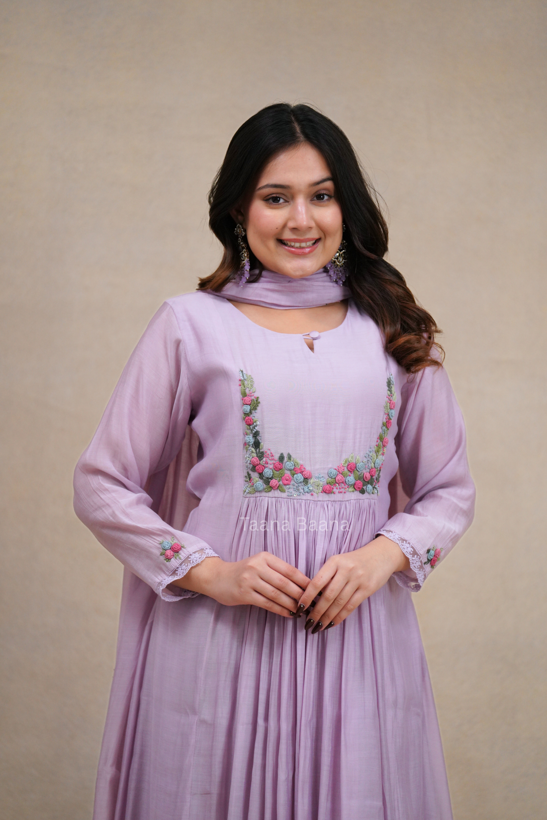 Anarkali Dupatta Set