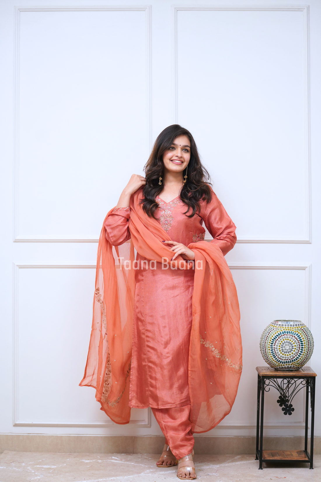 Dupatta Pant Set