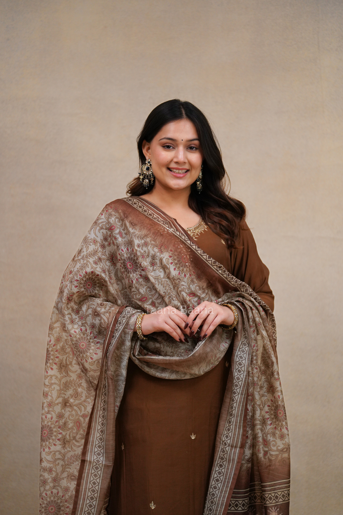 Dupatta Pant Set