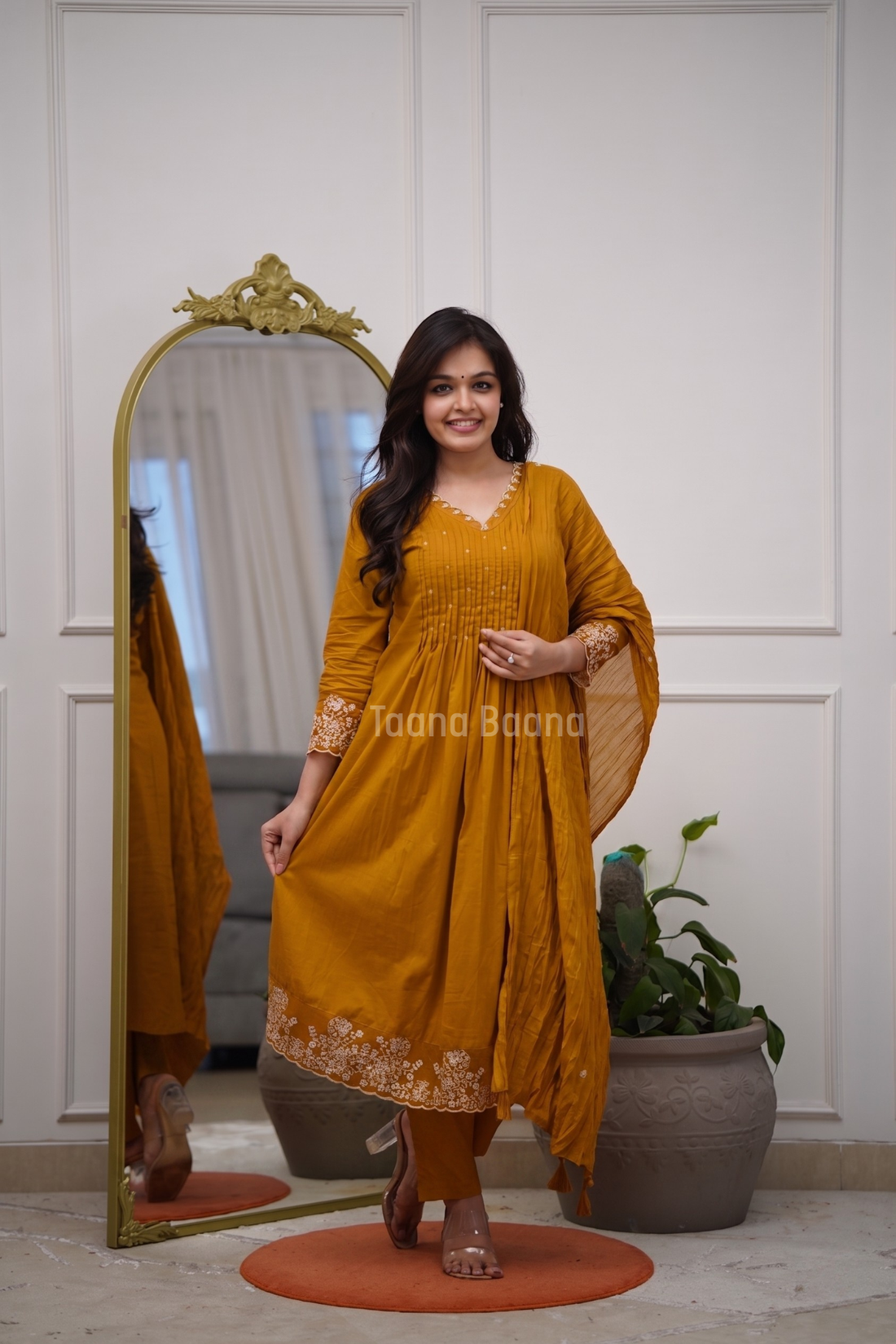 Dupatta Pant Set