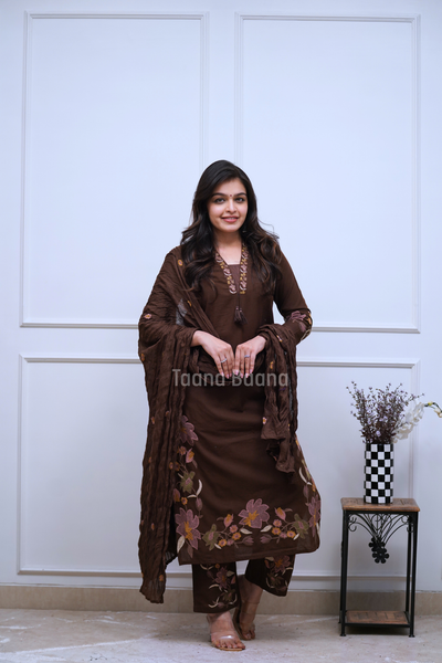 Dupatta Pant Set