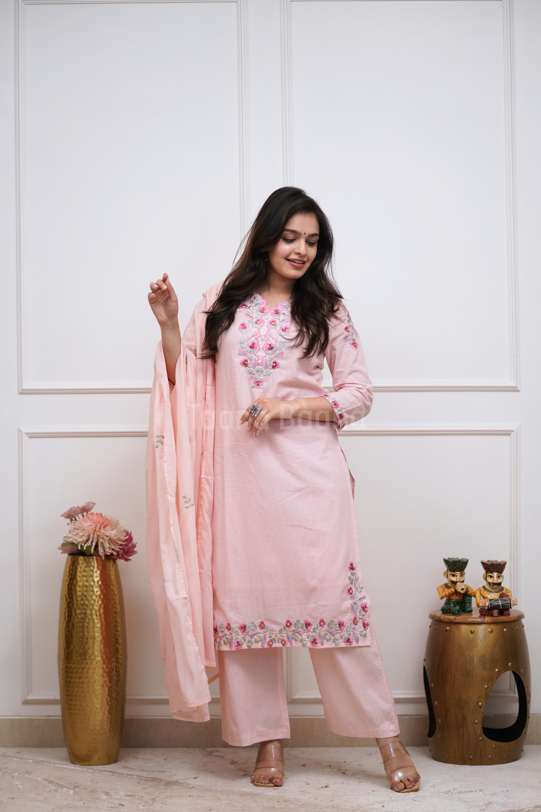 Dupatta Pant Set