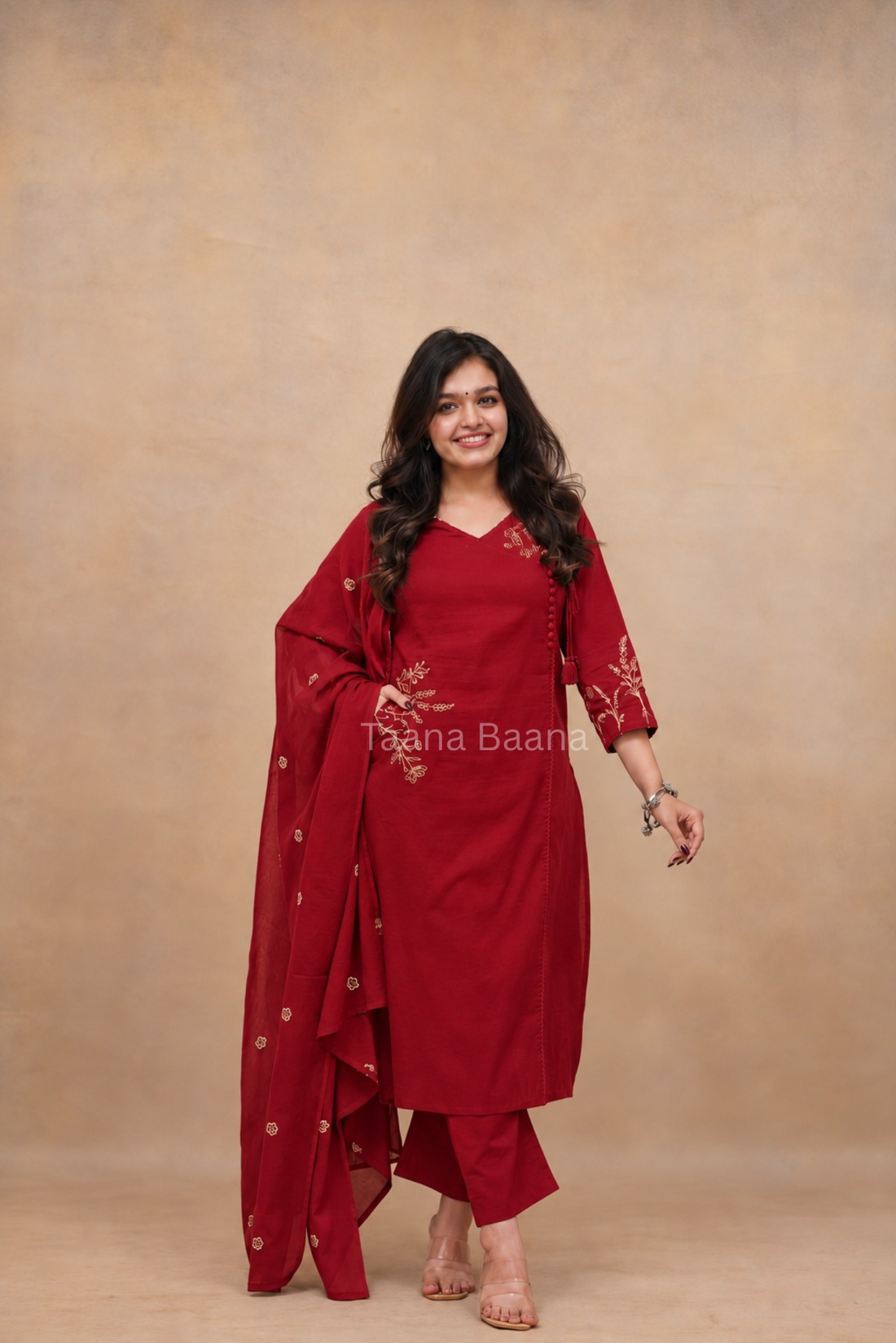 Dupatta Pant Set