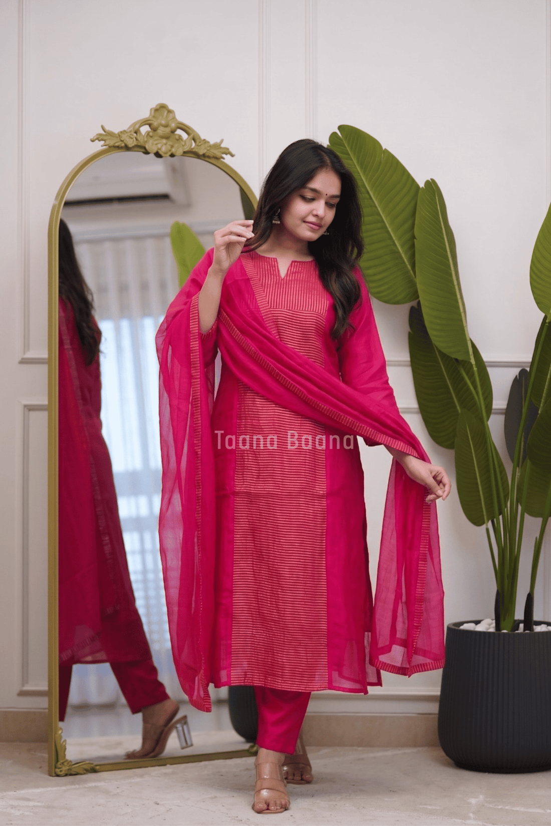 Dupatta Pant Set