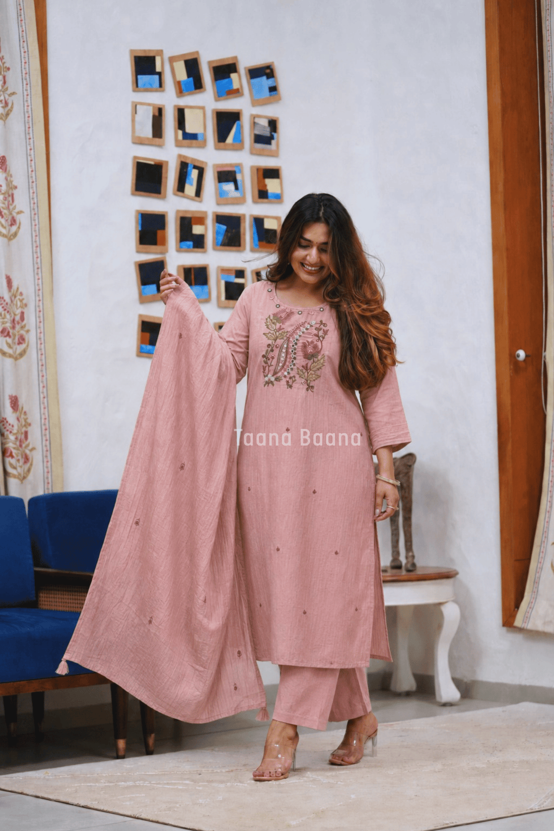 Dupatta Pant Set