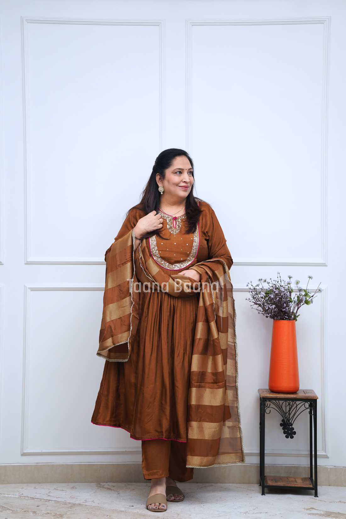 Dupatta Pant Set