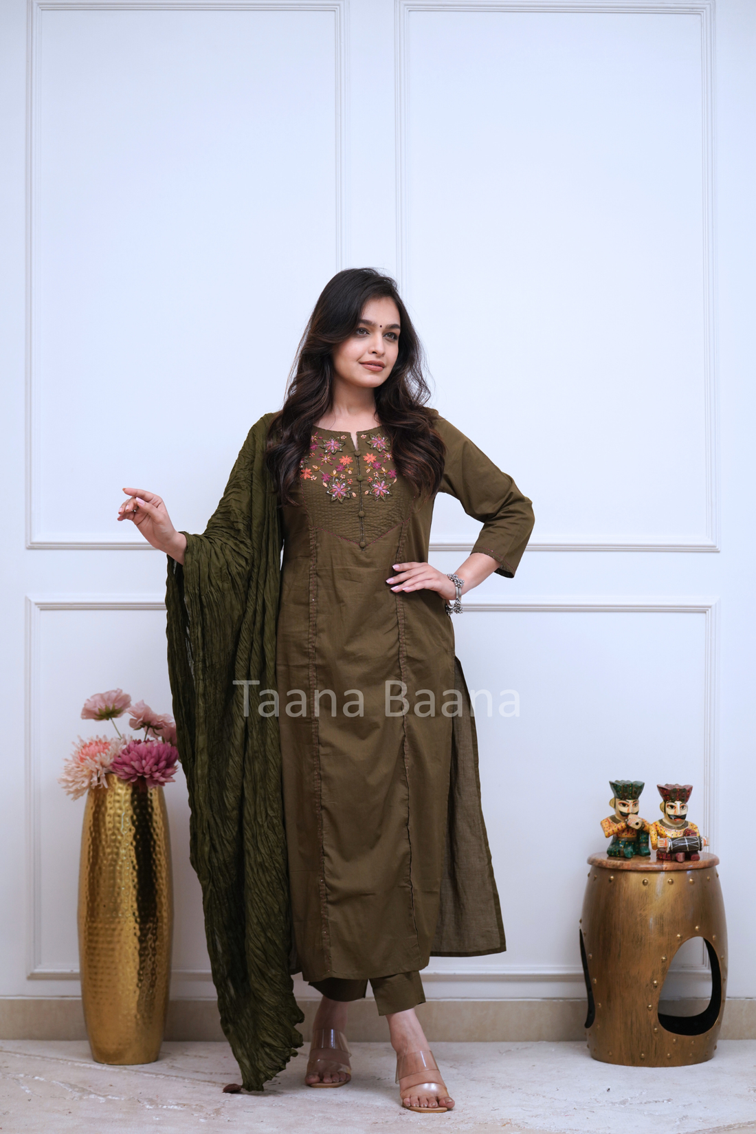 Dupatta Pant Set