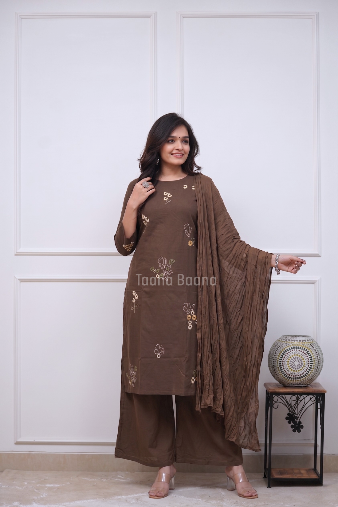 Dupatta Pant Set