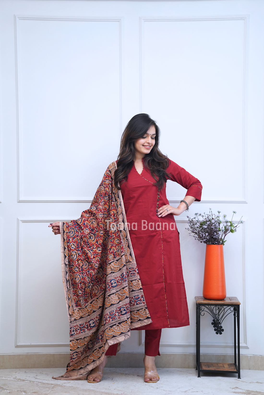 Dupatta Pant Set