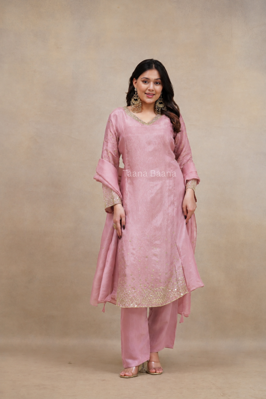 Dupatta Pant Set