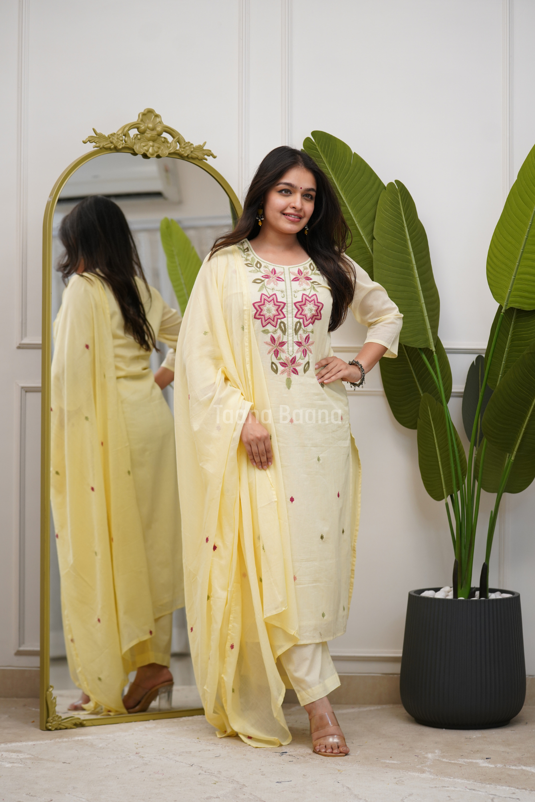 Dupatta Pant Set
