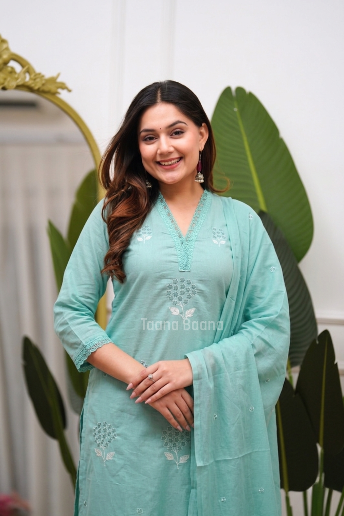 Dupatta Pant Set