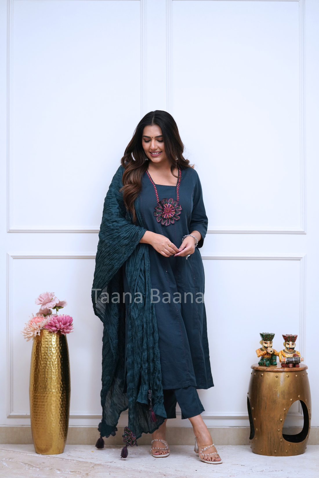 Dupatta Pant Set