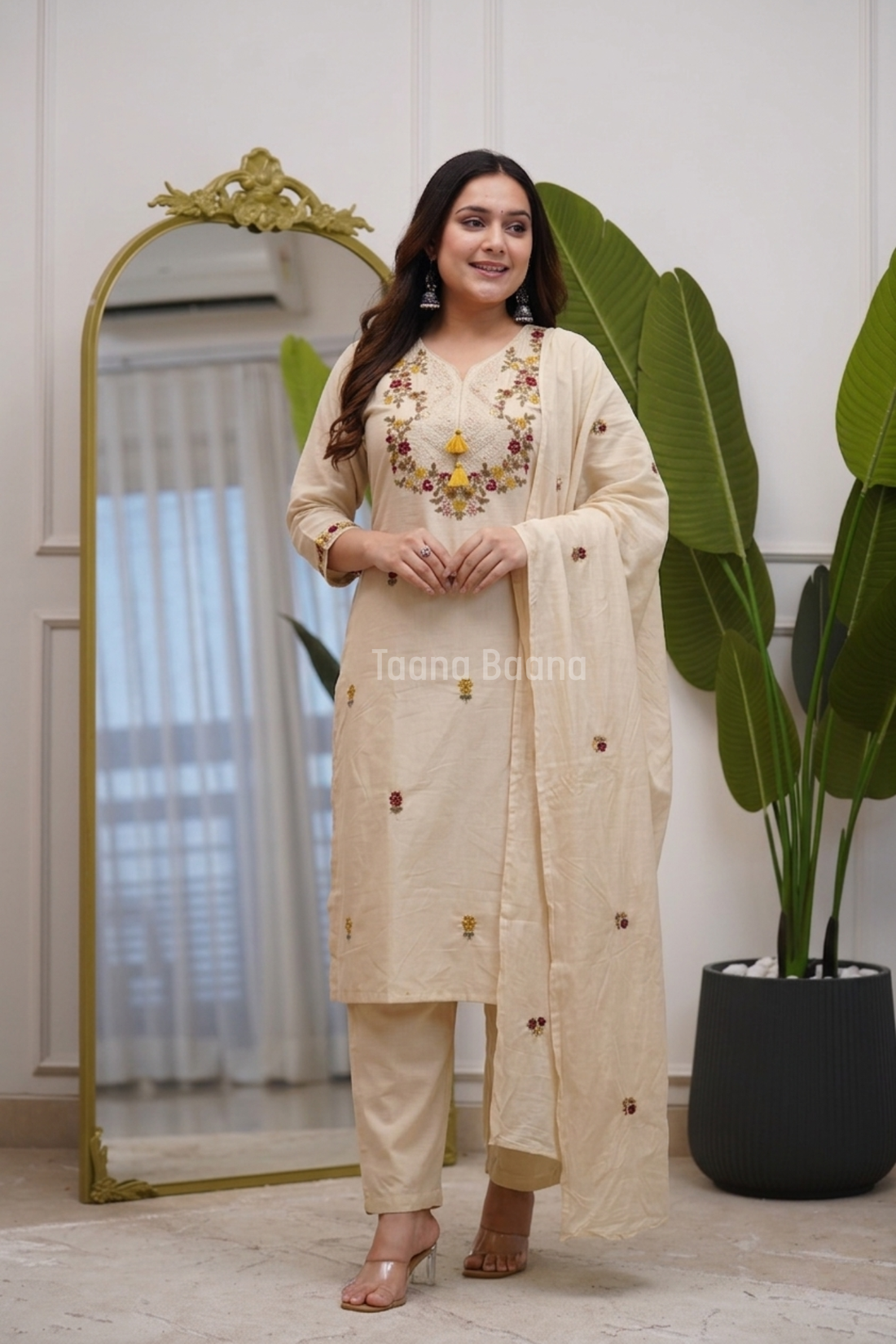 Dupatta Pant Set