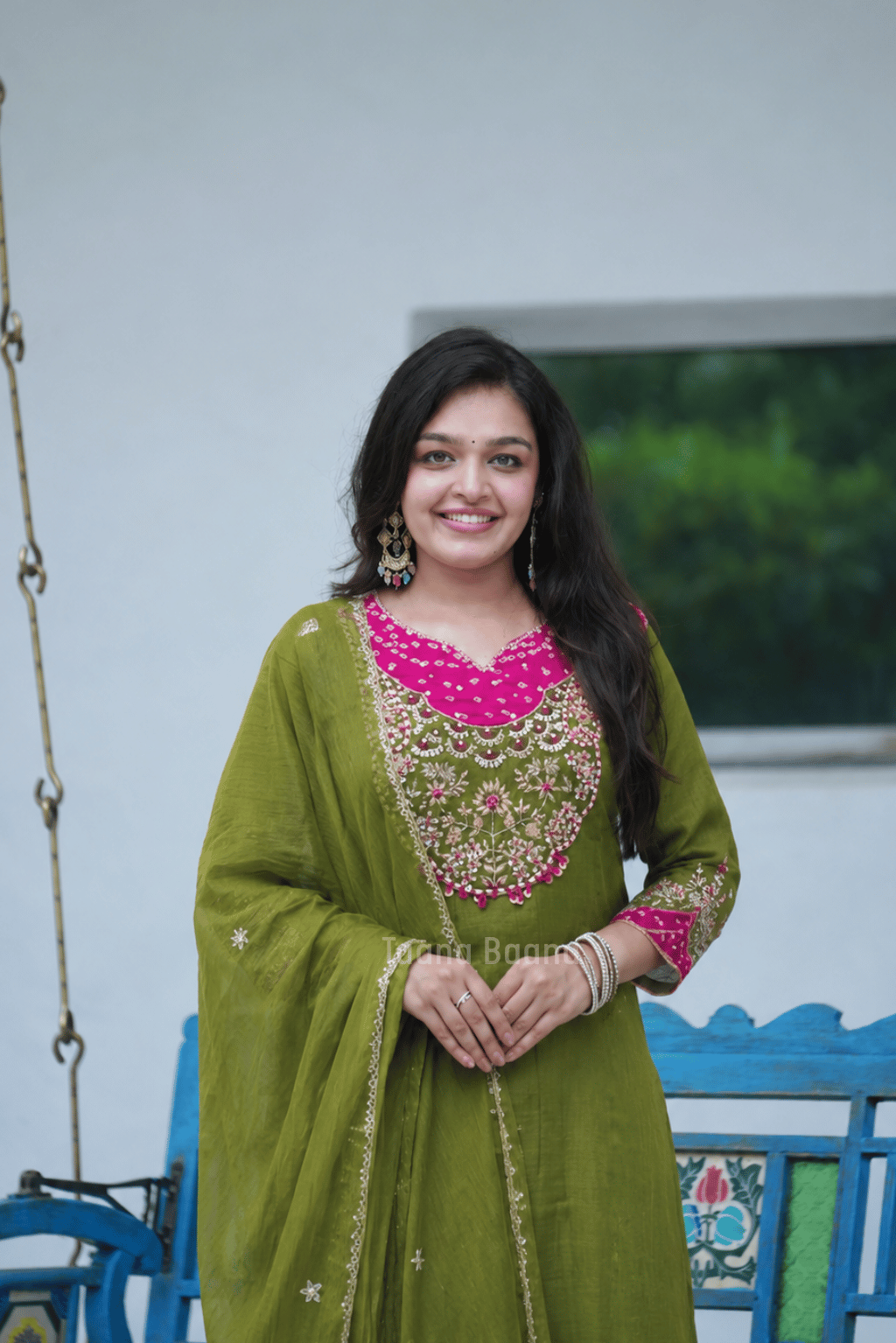 Dupatta Pant Set
